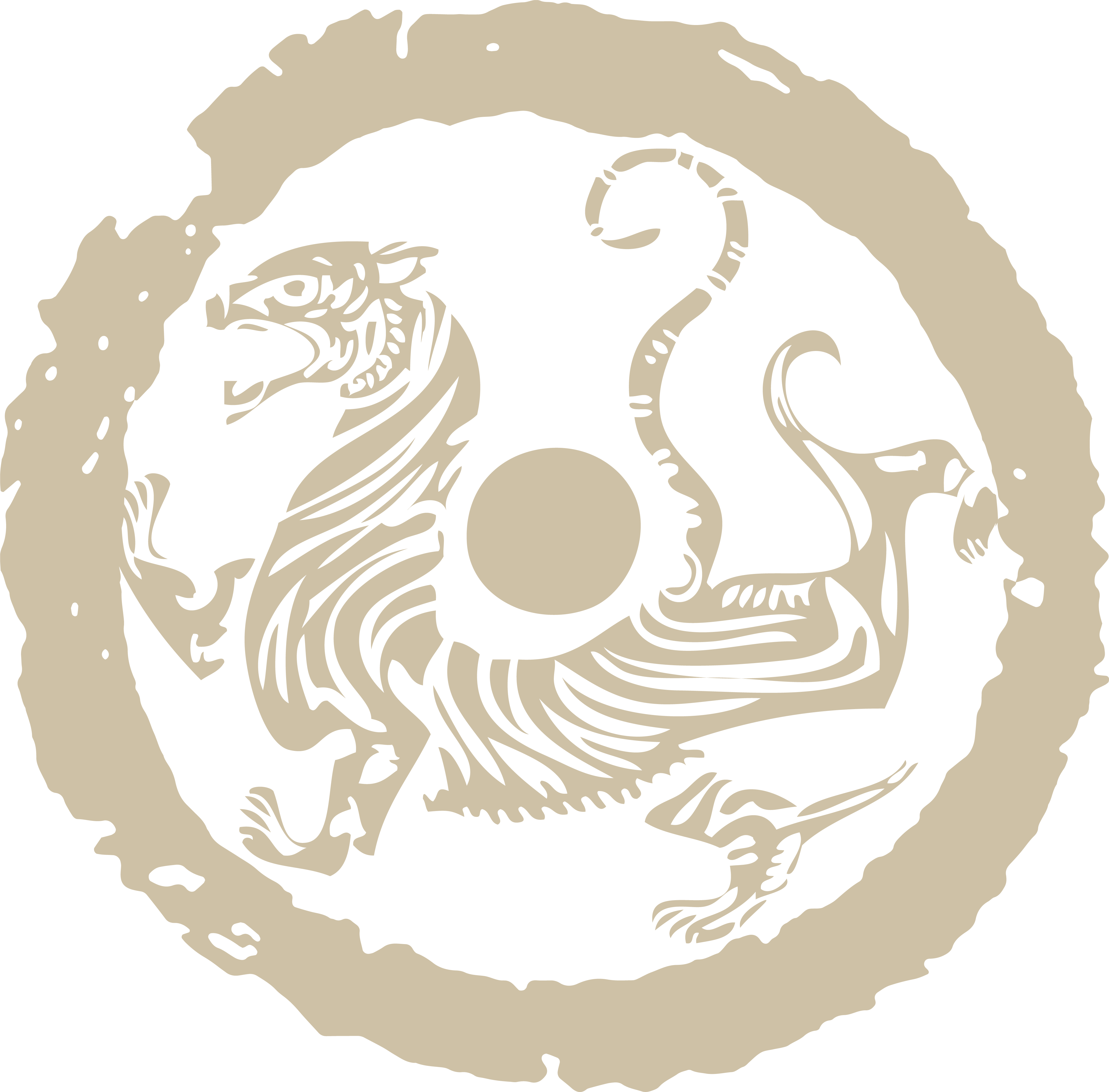 WHITE TIGER · ‌Traditional Chinese lacquer bead